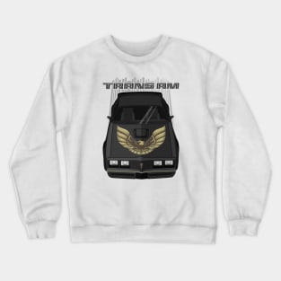 Firebird Trans Am 79-81 - black and gold Crewneck Sweatshirt